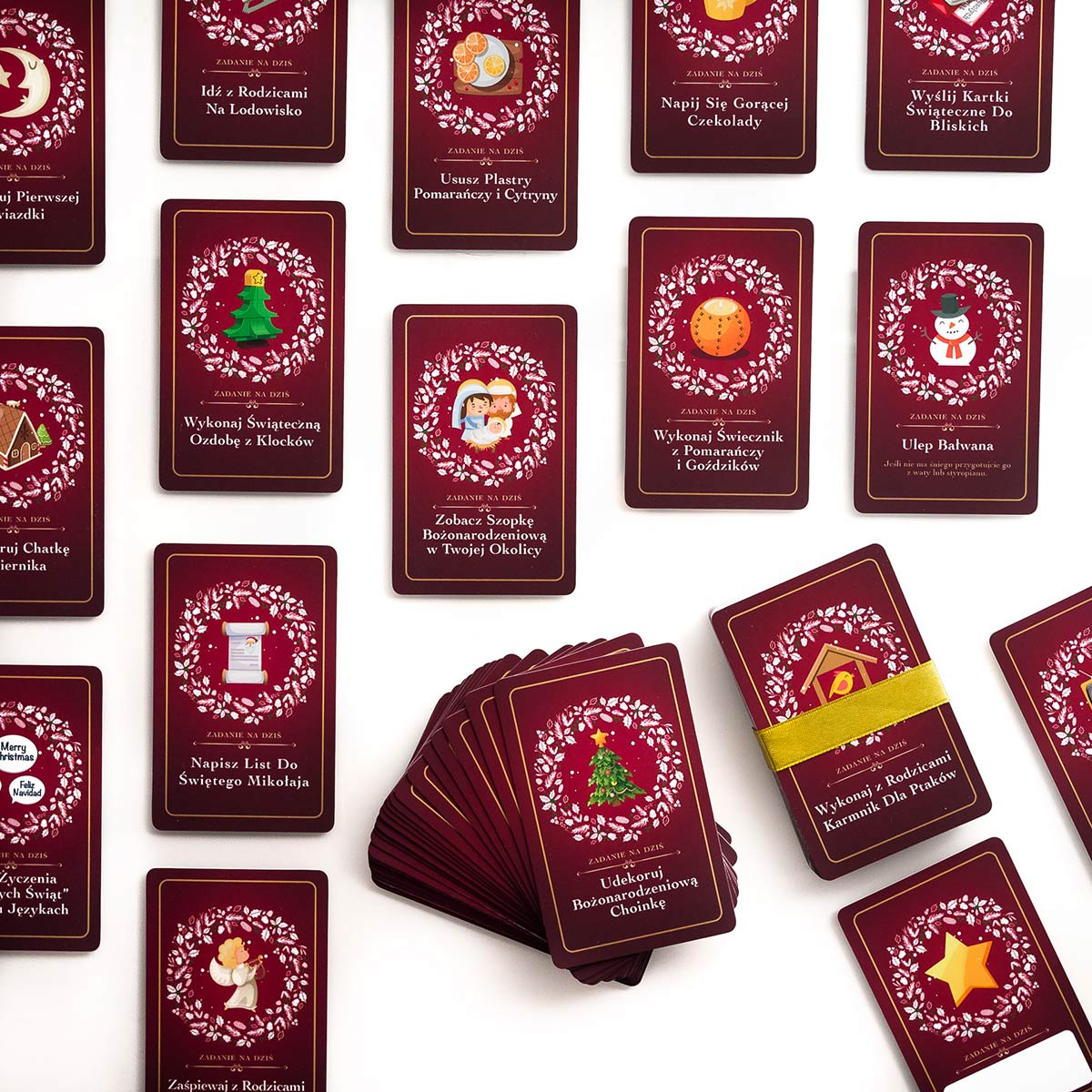 Karty z zadaniami do Kalendarza Adwentowego (PDF 🔴)